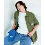 LEE 투포켓 나일론 반팔 셔츠 LE2502SS06