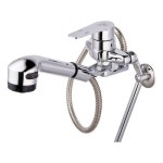 인포메탈 수전세트 아인스 1 주방스프레이 벽붙이 ES-1001