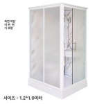 조립식 화장실 컨테이너 화장실 팬션 농막 팬션 불포함 1 2x1 0 측개문 기본 사이즈