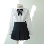 도담도담 CB 엘라 긴팔 곤색 주름치마 여아정장 연주회 콩쿨 주니어 발표회 의상