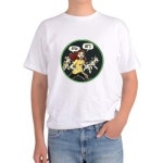 오버핏반팔티 웹툰 카툰 강아지 산책 렛츠고 그림 전사이즈 오버핏