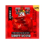 킹닭 킹매운맛 닭다리살 100g