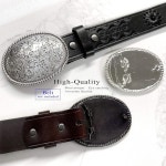 웨스턴 플로럴 이글 도그 버드 스타 교체 벨트 버클 1-1 2 스트랩 멀티 스타일 옵션에 적합