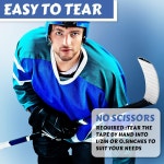 릴로스 6 12 롤 하키 테이프 각각 1 x 63피트 다목적 배트 천 운동 액세서리 블레이드 핸들 스틱 라크로스 야구 선물용