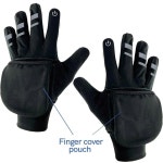 젠사 컨버터블 러닝 장갑 - 여성용 따뜻한 터치스크린 추운 겨울용 Small