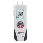 마노메타 덕트 에어컨 게이지 가스 차압계 공기 압력 디지털 1 1890 범위 13kPa 자동차 부