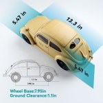 로초비 1 12 RC 크롤러 KOMANDURWAGEN 82E 모델 LED 조명 효과가 2WD 4WD 취미 등급 오프로드 트럭 USB 충전기