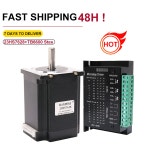 Nema 23 스텝퍼 전동 CNC 밀링 머신용 드라이브 2 상 4 리드 57x76mm 2 8A 189N cm 23HS7628 TB6600