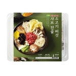채선당 소고기 버섯 샤브전골 2~3인분 784g