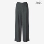 ZOOC 캐주얼 밴딩 라인 포인트 와이드팬츠