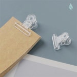 금비가 투명 클립 집게 소형 문구용 미니클립 메모클립 2호