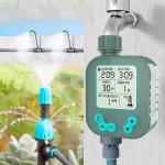 자동물주기 급수장치 워터 텃밭 LED 화분 잔디 관수 스프링쿨러 1 형 5 5m 5조 유니버셜 분무 노즐 단