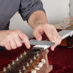 1PC 프렛 파일 그라인딩 크라우닝 Luthier 도구 양면 레벨링