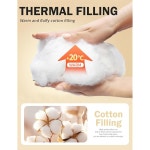 기후 여성 겨울 크롭 퍼퍼 재킷 코트 쇼트 웜 퀼트 2025 Small