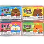 에코에듀 주물럭 클레이 초등학생 지우개세트 4통 1세트