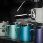 WPM 스팀피쳐 스팀 뾰족주둥이 스팀피처 밀크 호이자 WPM 라이선스 라펠 항아리