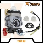 스틸 TH23 TH26 TH34 KAZZ 올레오-맥 23CC 25CC 26CC 33CC 2행정 엔진용 트리머 블로워 잔디깎이 체인톱 기화기 BV162