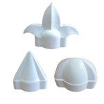 울타리 캡 부속품 36x56mm 50개 브라켓 20 46 윗도리