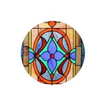 Yogoart 초대형 수 트랜섬 창문 스테인드글라스 패널이 26 너비 X 12 8 높이에 매달려 있습니다