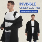 여성과 남성을 위한 파스키 자세 교정기 목 어깨 허리 를 조절 가능한 보조기 쇄골 지지용 교정기 L S M