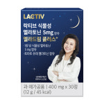 한국씨엔에스팜 락티브 식물성 멜라토닌 5mg 함유 멜라드림 플러스 400mg x 30정