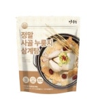 정말 사골 누룽지 삼계탕 1kg