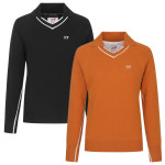 마스터바니에디션 카라 브이넥 방풍 니트 421C4SR173