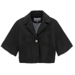 GANNI 가니 아우터 싱글 브레스트 패딩 재킷 F8007