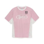 MLB 베이직 아웃도어 라운드 로고 MLB키즈 티셔츠 7ATSB1653-50