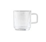 디오컴퍼니 이우아여사 플리츠 유리 머그컵 370ml