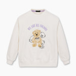 베네통 퍼피 프렌즈 맨투맨 QAMT21361