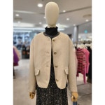 써스데이아일랜드 노카라 싱글 자켓 T246AJK533W