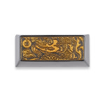 몬스타 가츠 곤룡 아티산 한국 전통 용 문양 골드 합금 금속  커스텀 포인트 키보드 키캡