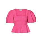 GANNI Smock stitch top F8766