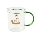 엠에이치앤코 모던하우스 L 냥이네 빵굼터 내열 손잡이 유리잔 430ml