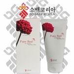소백코리아 퓨어레드 홍삼 클렌징폼 120g