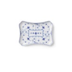 로얄코펜하겐 로얄코펜하겐 블루 하프 레이스 사각 접시 1개