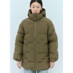 GANNI 소프트 퍼퍼 미디 자켓 F8474