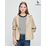 헤지스레이디스 후드 집업 경량 셔켓 HSJU5D801