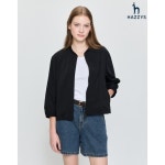 헤지스레이디스 밴드넥 집업 경량 점퍼 HSJU5D802