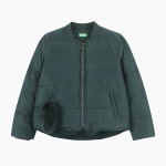 베네통 퍼 키링 집업 덕다운 패딩 BAPDE1561