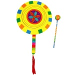 어린이 소고만들기 전통악기 DIY 북 한국민속 종이접시 유아미술 교습실