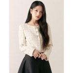 로엠 리본포인트 크롭자켓 RMJKF23S71