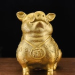 대형 황금복돼지 재물복 풍수 돈복 개업선물 행운 높이 재복