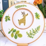 키밍 크리스마스 패키지 세트 집콕놀이 프랑스자수