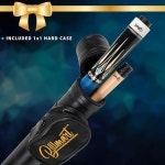 빌마트 풀 큐 스틱 하드 케이스가 저변형 샤프트 당구 테이블 스틱 큐 19-21온스 프로페셔널 ounce BM-PRO01 19