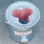 옛날 연탄 화덕 3구 4구 연탄화덕 드럼통 화로 2구 연탄구이