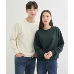 게스 유니 무테 삼각 자수로고 맨투맨 NP3KE403