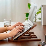 우드 독서대 각도조절 원목 책 북 거치대 노트북 받침