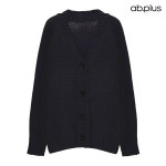 에이비플러스 AB PLUS ab plus ab plus 베이직 브이넥 포버튼 니트 가디건